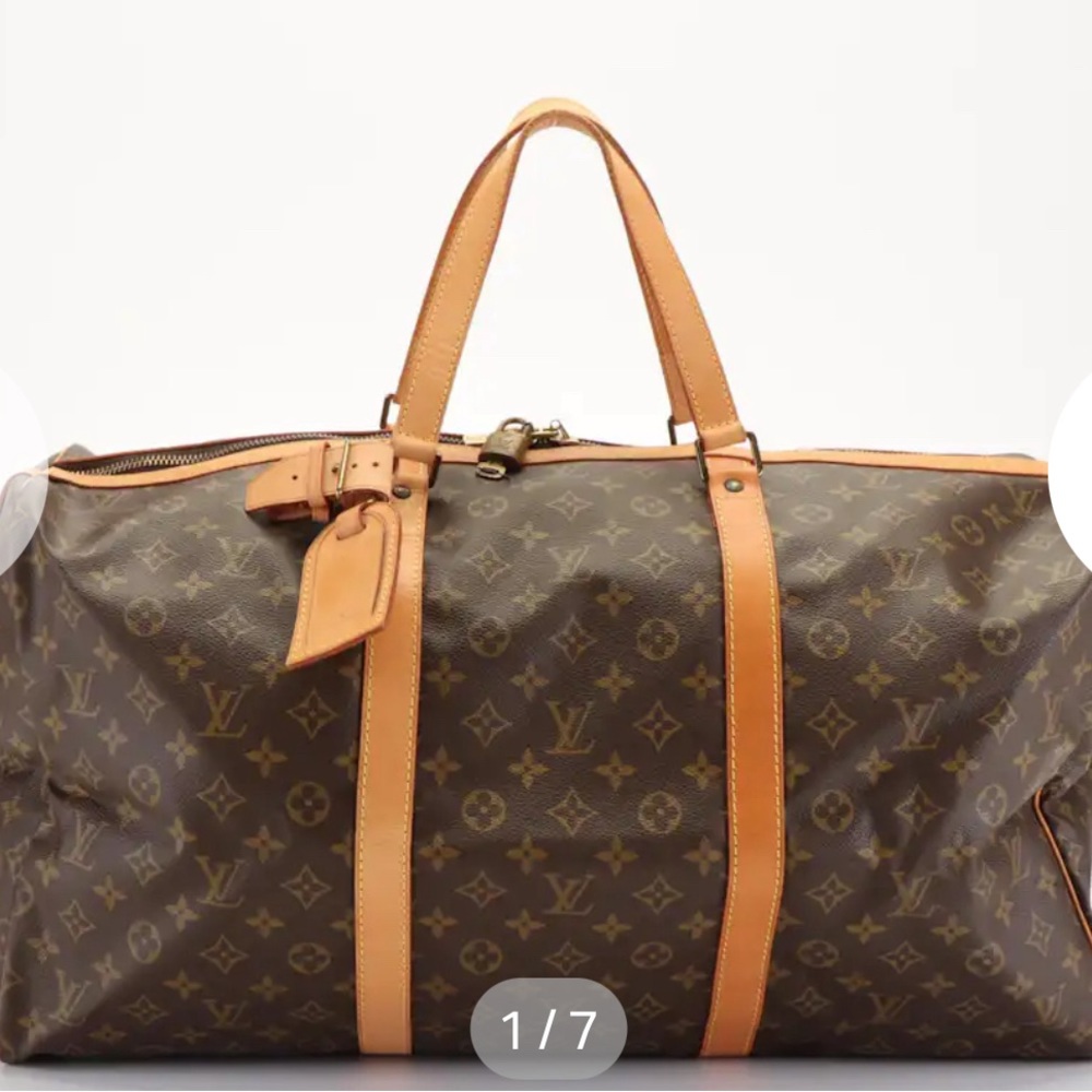 Louis Vuitton Keepall 55 in Brown Monogram Canvas
